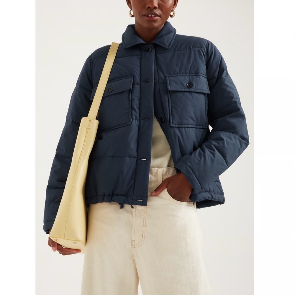 NWT Alex Mill Quilted Cropped Jacket